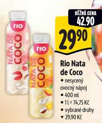 Rio Nata de Coco, 400 ml