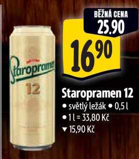 Staropramen 12, 0,5 l