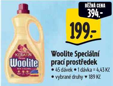 Woolite Speciální prací prostředek, 45 dávek