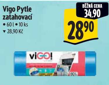 Vigo Pytle zatahovací 60 l, 10 ks