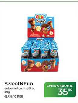 SweetNFun cukrovinka s hračkou 20 g