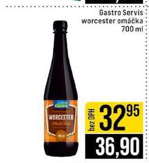 Gastro Servis worcester omáčka 700 ml