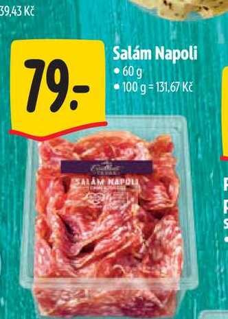  Salám Napoli  60 g  