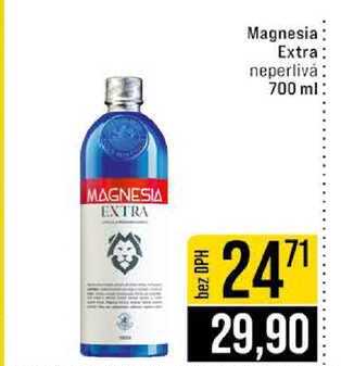 Magnesia Extra neperlivȧ 700 ml