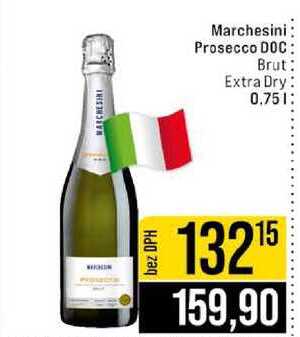 Marchesini Prosecco DOC Brut Extra Dry 0.75l
