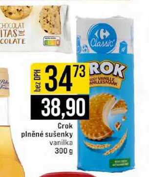 Crok plněné sušenky vanilka 300 g 