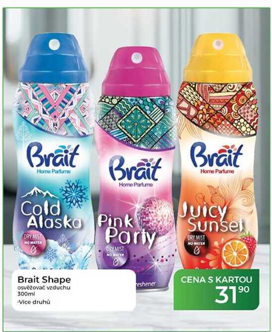 Brait Shape osvěžovač vzduchu 300ml