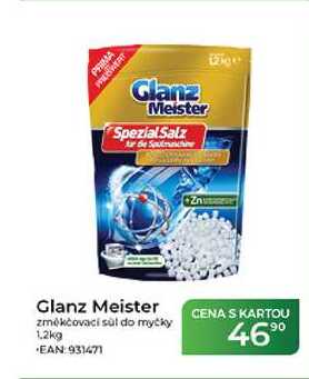 Glanz Meister změkčovaci sul do myčky 1.2kg Tamda Foods