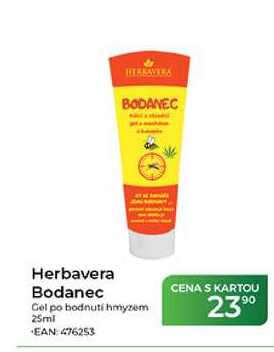 Herbavera Bodanec Gel po bodnuti hmyzem 25ml  