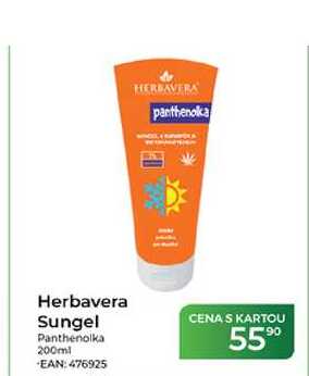 Herbavera Sungel Panthenolka 200ml Tamda Foods