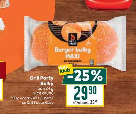 Grill Party Bulky od 324 g 