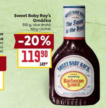 Sweet Baby Ray's Omáčka 510 g