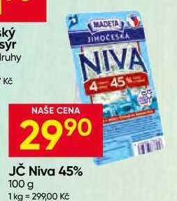 Madeta Jihočeská Niva 45% 100 g