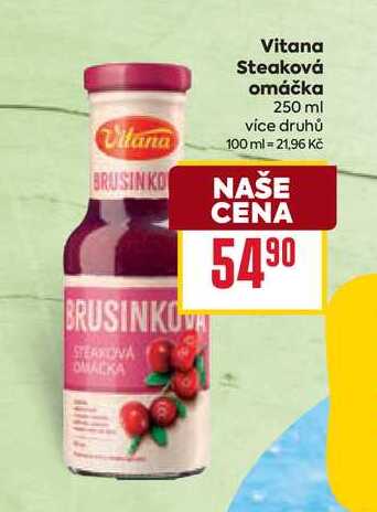 Vitana Steaková omáčka 250 ml