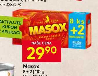 Masox 8+2ks 110 g 