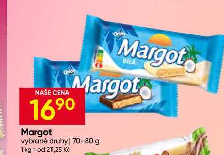 ORION Margot 80g, vybrané druhy
