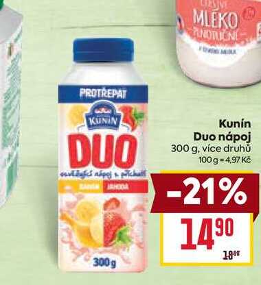 Kunín Duo nápoj 300 g