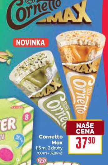 Cornetto Max 115 ml