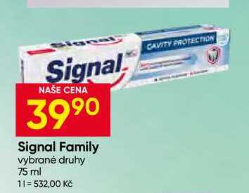 Signal Family vybrané druhy 75 ml 