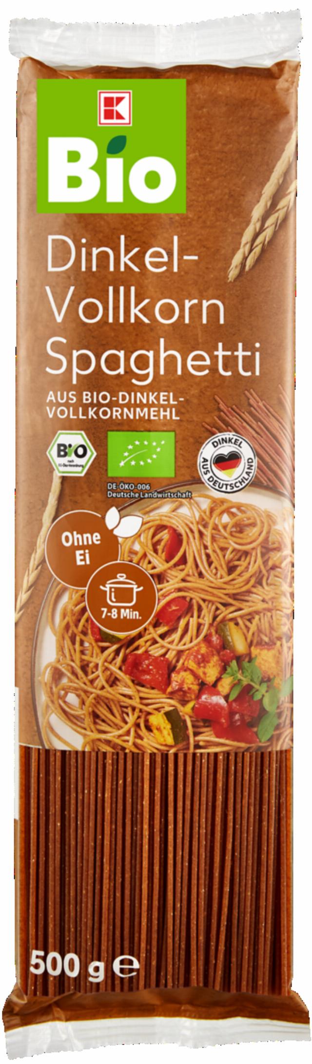 K-Bio Špaldové špagety celozrnné
