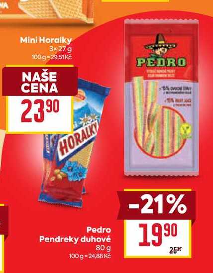 Pedro Pendreky duhové 80 g