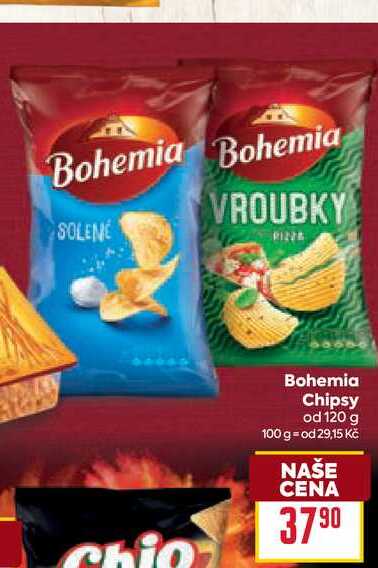 Bohemia Chipsy od 120 g
