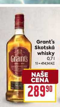 Grant's Skotská whisky 0,7l