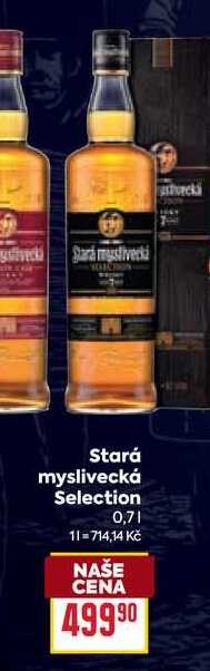 Stará myslivecká Selection 0,7l