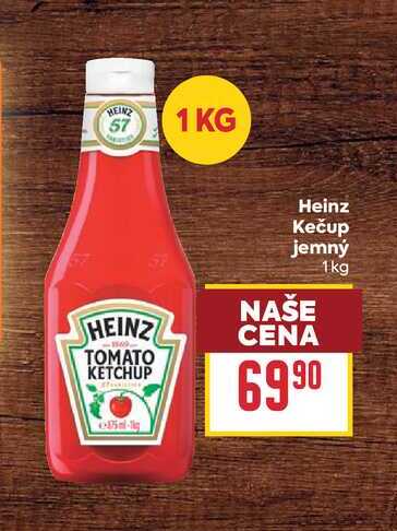 Heinz Kečup jemný 1kg 
