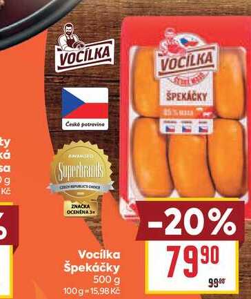Špekáčky 500 g 