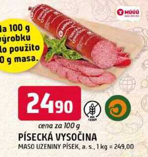 PÍSECKÁ VYSOČINA 100g