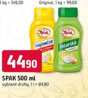 Spak Majonéza 500 ml