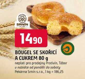 BOUGEL SE SKOŘICÍ A CUKREM 80 g 