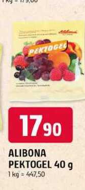 ALIBONA PEKTOGEL 40 g 