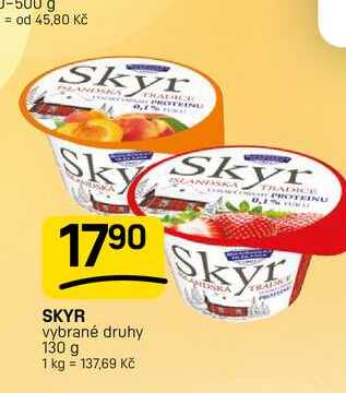SKYR vybrané druhy 130 g 