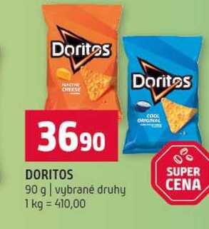 DORITOS ORIGINAL 90 g vybrané druhy