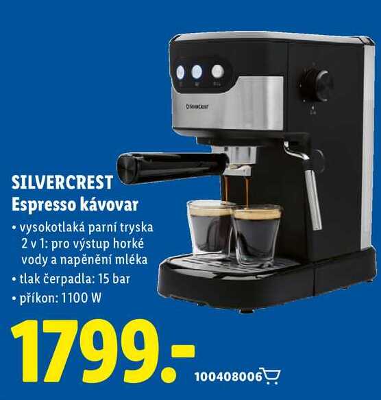 SILVERCREST Espresso kávovar 