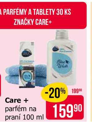 CARE+ parfém na praní 100 ml