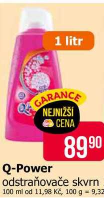 Q-Power odstraňovač skvrn 1000 ml Teta drogerie