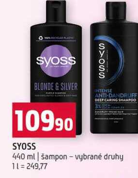 SYOSS 440 ml šampon vybrané druhy Terno