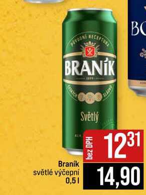 Braník světlé výčepní 0,5l