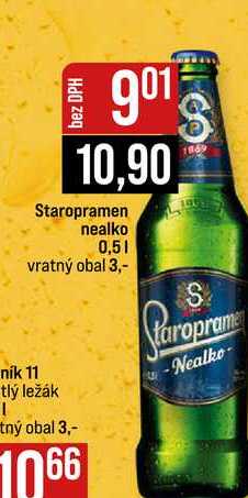 Staropramen nealko 0,5l