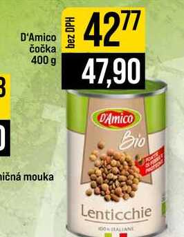 D'Amico čočka 400 g