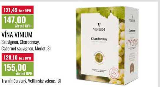 VÍNA VINIUM 3l