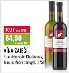 VÍNA ZAJEČÍ 0,75l