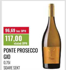 PONTE PROSECCO GIO 0,75l