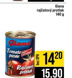 Giana rajčatový protlak 140 g 
