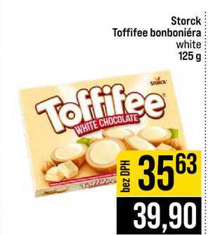 Storck Toffifee bonboniéra white 125 g