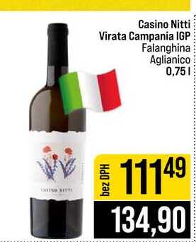 Casino Nitti Virata Campania IGP Falanghina Aglianico 0,75l