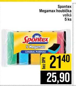 Spontex Megamax houbička velká 5 ks